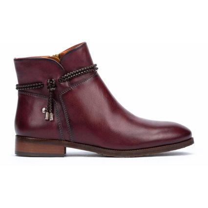 Women's Pikolinos ROYAL W4D-8908 Ankle Boots Dark Red | NZ J2A5379